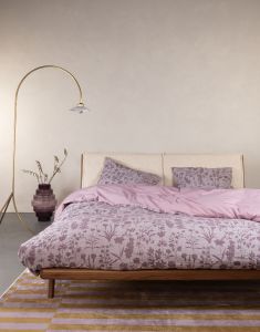 Essenza Maribel Pale purple Duvet cover 155 x 220