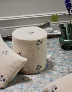 ESSENZA Marisol Vanilla Pouf 40 cm