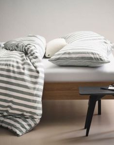 Marc O'Polo Mikkeli Grey Duvet cover 200 x 220