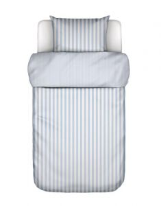 Marc O'Polo Mikkeli Powder blue Duvet cover 140 x 200 cm