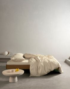 Essenza Minte Oatmeal Duvet cover 260 x 220