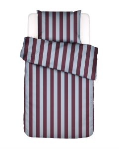 Essenza Minte Stripe Mauve wine - Ice blue  140 x 220