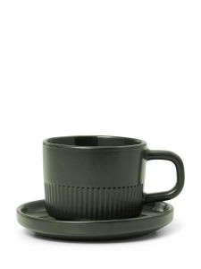 Marc O'Polo Moments Olive green Espresso cup & saucer 10