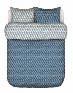 Marc O'Polo Monogram Space blue Duvet cover 240 x 220 cm