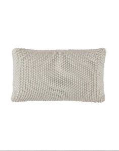 Marc O'Polo Nordic knit Oatmeal Cushion 30 x 60