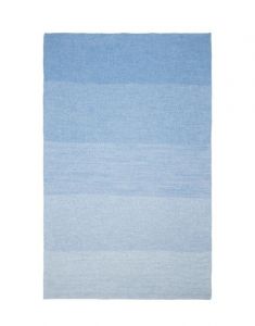 Marc O'Polo Nordic knit melange Denim blue Plaid 130 x 170 cm