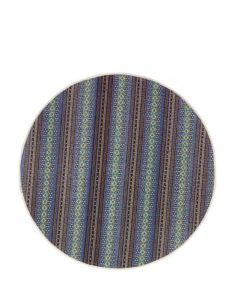 ESSENZA Ophelia Blauw Carpet round small 90