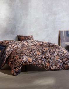 ESSENZA Ophelia Blauw Duvet cover 200 x 220