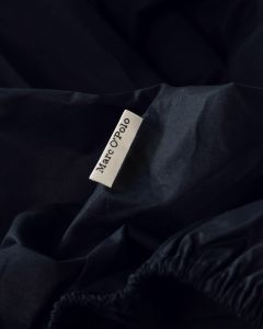 Marc O'Polo Premium Organic Percale Dark Navy Fitted sheet 160 x 200 cm
