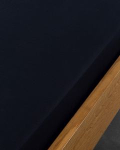 Marc O'Polo Premium Organic Percale Dark Navy Fitted sheet 160 x 200 cm