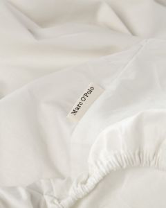 Marc O'Polo Premium Organic Percale White Fitted sheet 160 x 200 cm
