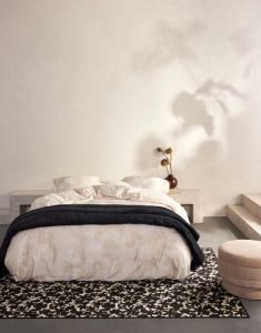 ESSENZA Ruth Anthracite Quilt 220 x 265 cm