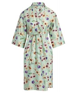 ESSENZA Sarai Fiorre Subtle green Kimono short XXL