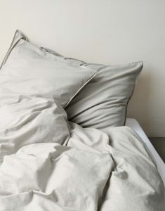 Marc O'Polo Senja Grey mist Duvet cover 200 x 220 cm