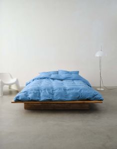 Marc O'Polo Senja Space blue Duvet cover 140 x 220 cm