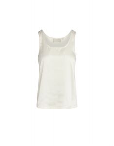 ESSENZA Shelby satin Uni Vanilla Top sleeveless XS