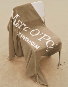 Marc O'Polo Statement Warm stone Bath towel 100 x 180 cm