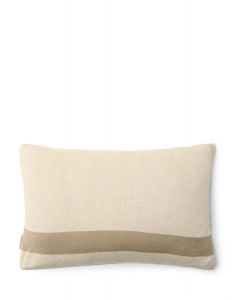 Marc O'Polo Statement Dark Sand Cushion 40 x 60 cm