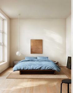 Marc O'Polo Svea Calm blue Duvet cover 140 x 220