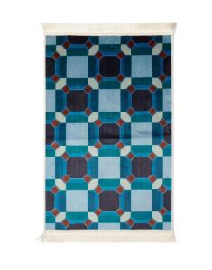 ESSENZA Teade Blauw Carpet small 60 x 90