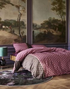 ESSENZA Tesse cherry red Duvet cover 140 x 220 cm