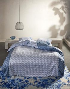 ESSENZA Tesse Zen blue Duvet cover 140 x 200 cm