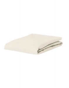 ESSENZA The Perfect Organic Jersey Oyster Topper fitted sheet 90-100 x 200-220 cm
