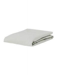 ESSENZA The Perfect Organic Jersey Silver Topper fitted sheet 180-200 x 200-220 cm
