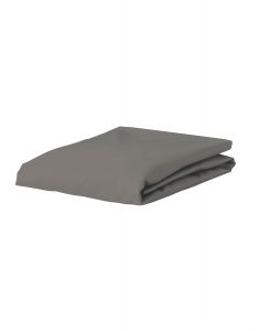 ESSENZA The Perfect Organic Jersey Steel grey Topper fitted sheet 180-200 x 200-220 cm