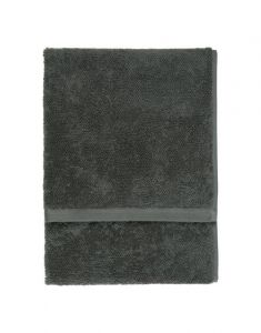 Marc O'Polo Timeless Anthracite Guest towel 30 x 50