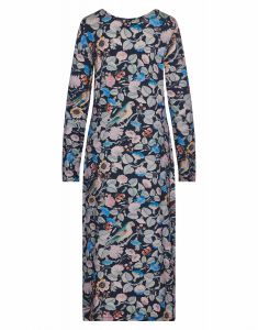 ESSENZA Titia Aleste Slate grey Nightdress long sleeve M