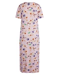 ESSENZA Titia Fiorre Pale lilac Nightdress short sleeve L