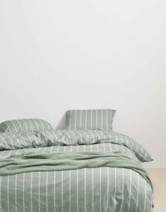 Marc O'Polo Torsken Smoke green Duvet cover 260 x 220