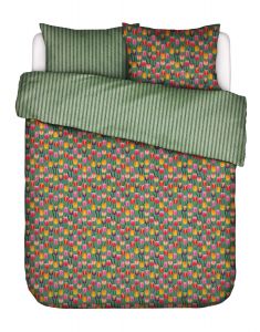 ESSENZA & CO Tulip Field Grass green Duvet cover 240 x 220 cm
