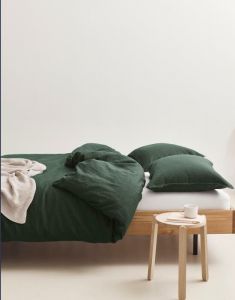 Marc O'Polo Valka Deep Green Bettwäsche 200 x 220 cm