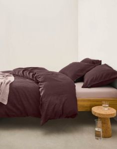Marc O'Polo Valka Aubergine Pillowcase 40 x 40