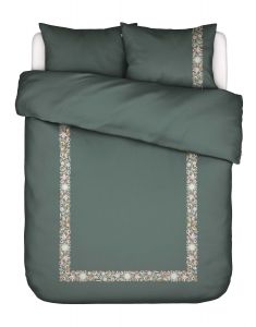 ESSENZA Veroniq Balsam green Duvet cover 240 x 220 cm