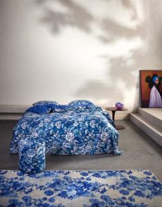 ESSENZA Yfke cobalt blue Duvet cover 260 x 220 cm