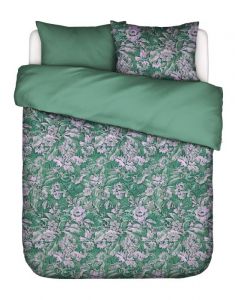 ESSENZA Yfke Easy green Duvet cover 240 x 220 cm