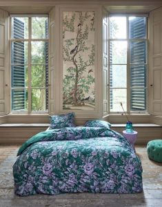 ESSENZA Yfke Easy green Duvet cover 240 x 220 cm