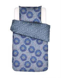 Essenza Yule chambray blue Duvet cover 140 x 220