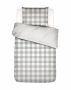 ESSENZA Chess Duvet cover Dusty green