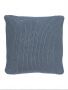 Marc O'Polo Nordic knit Smoke Blue Dekokissen 30 x 60 cm