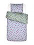 Essenza & Co Zesty cherry Duvet cover Iceblue