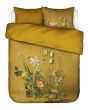 ESSENZA Ficaria Flower ochre Duvet cover 200 x 200 cm