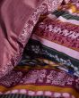 ESSENZA Lita Mauve Duvet cover 240 x 220 cm