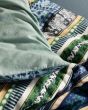 ESSENZA Lita Surf green Duvet cover 140 x 220 cm