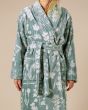 ESSENZA Maribel Surf green Bathrobe XL