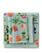ESSENZA Marigold Surf green Guest towel 30 x 50 cm