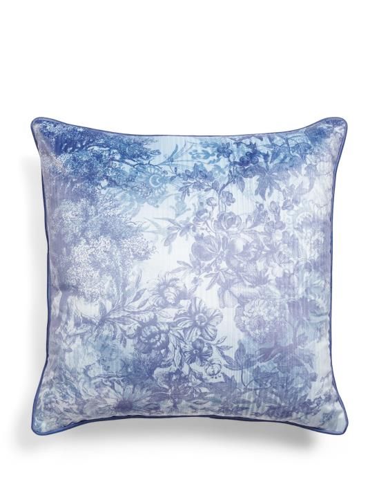 Essenza Aurelie Cushion square Iceblue 50 x 50 cm